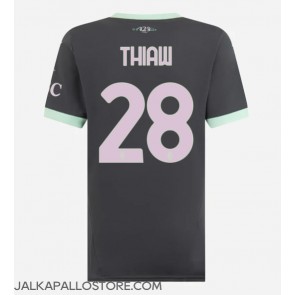 AC Milan Malick Thiaw #28 Kolmaspaita Naisten 2024-25 Lyhythihainen